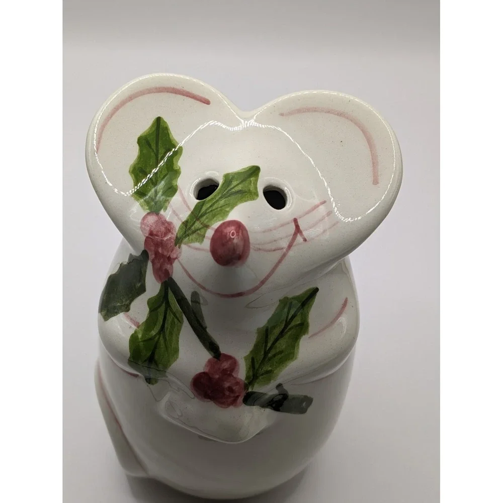 Ceramic Mouse Parmesan‎ Cheese Shaker 5